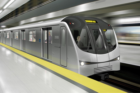 What a subway will look like heading to Richmond Hill station.